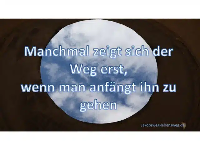 die Magie des Weges manchmal zeigt sich - jakobsweg-lebensweg.de