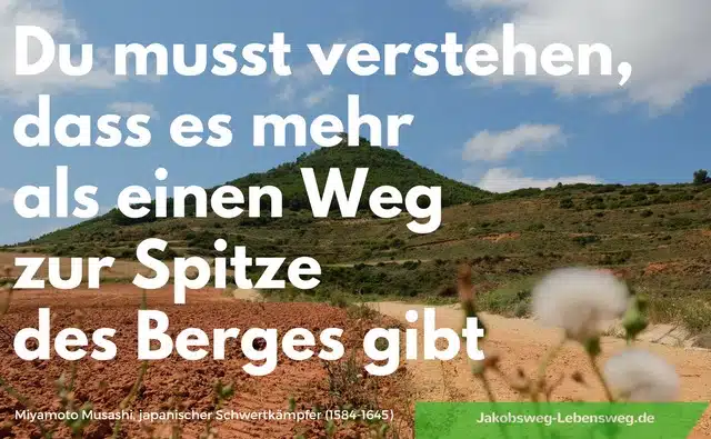 Jakobsweg Zitate Du musst
