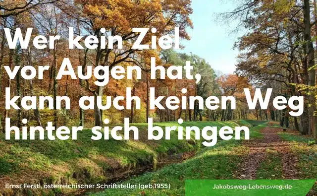 Jakobsweg Zitate