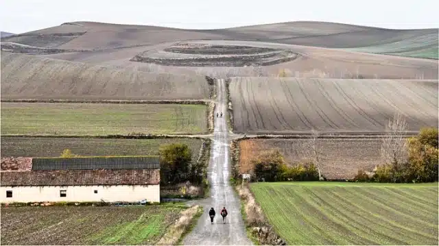 Pilgern im Winter auf dem Camino Frances bis Weihnachten 8 winter Camino Frances a-long-way-to-go