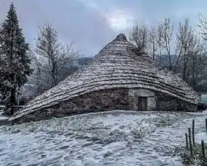 O Cebreiro im Winter