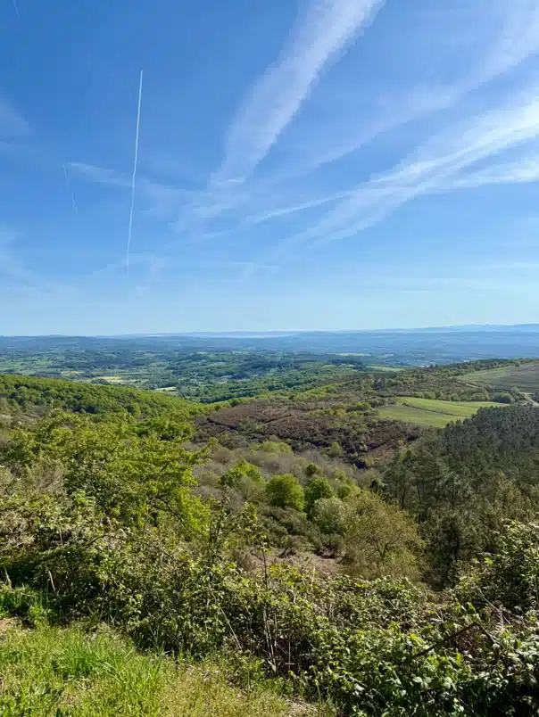 Camino invierno weitsicht