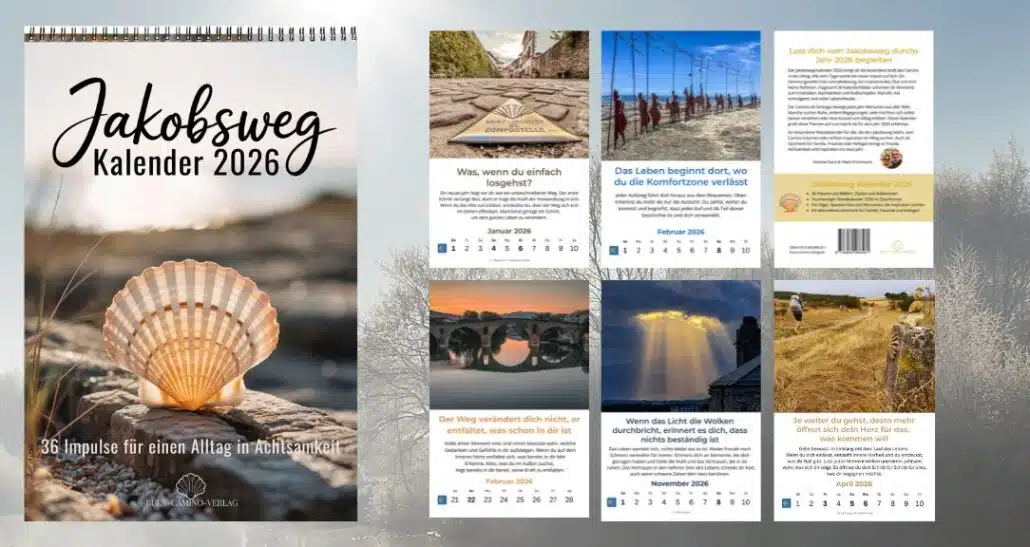 Jakobsweg Kalender 2026 Vorschau