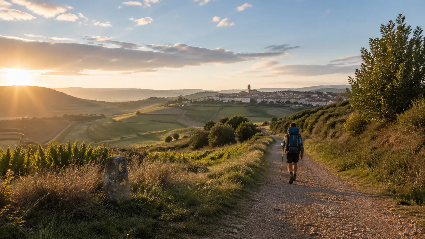 Jakobsweg Spanien beste Reisezeit