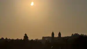 Camino Primitivo Sonnenfinsternis in Sobrado dos Monxes