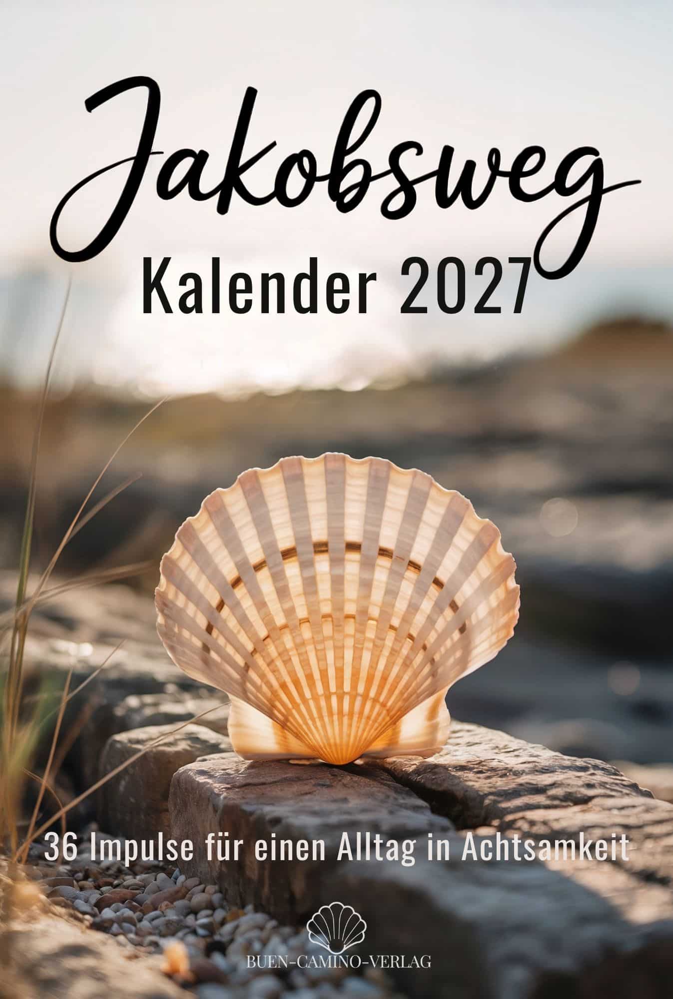 Jakobsweg Kalender 2027 Cover